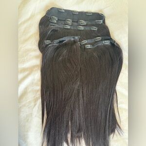 BELLAMI Dark Brown/black Hair Extensions 340g